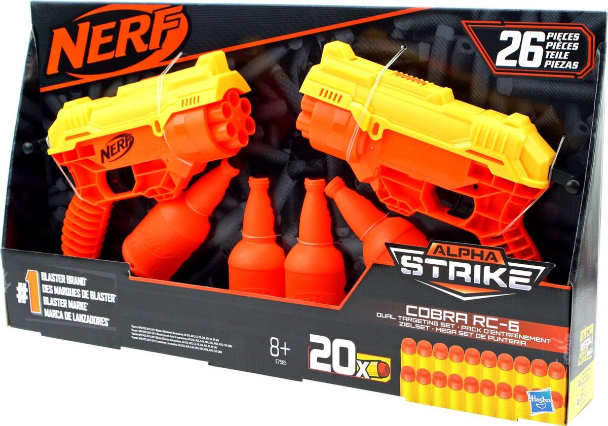 Nerf Alpha strike corba RC-6 dual targeting set