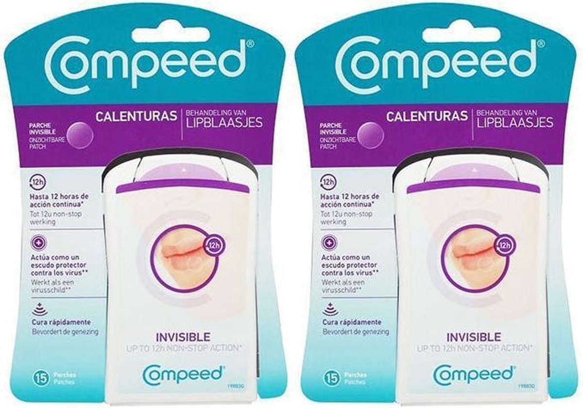 Compeed Lipblaasje Patch 2x15stuks