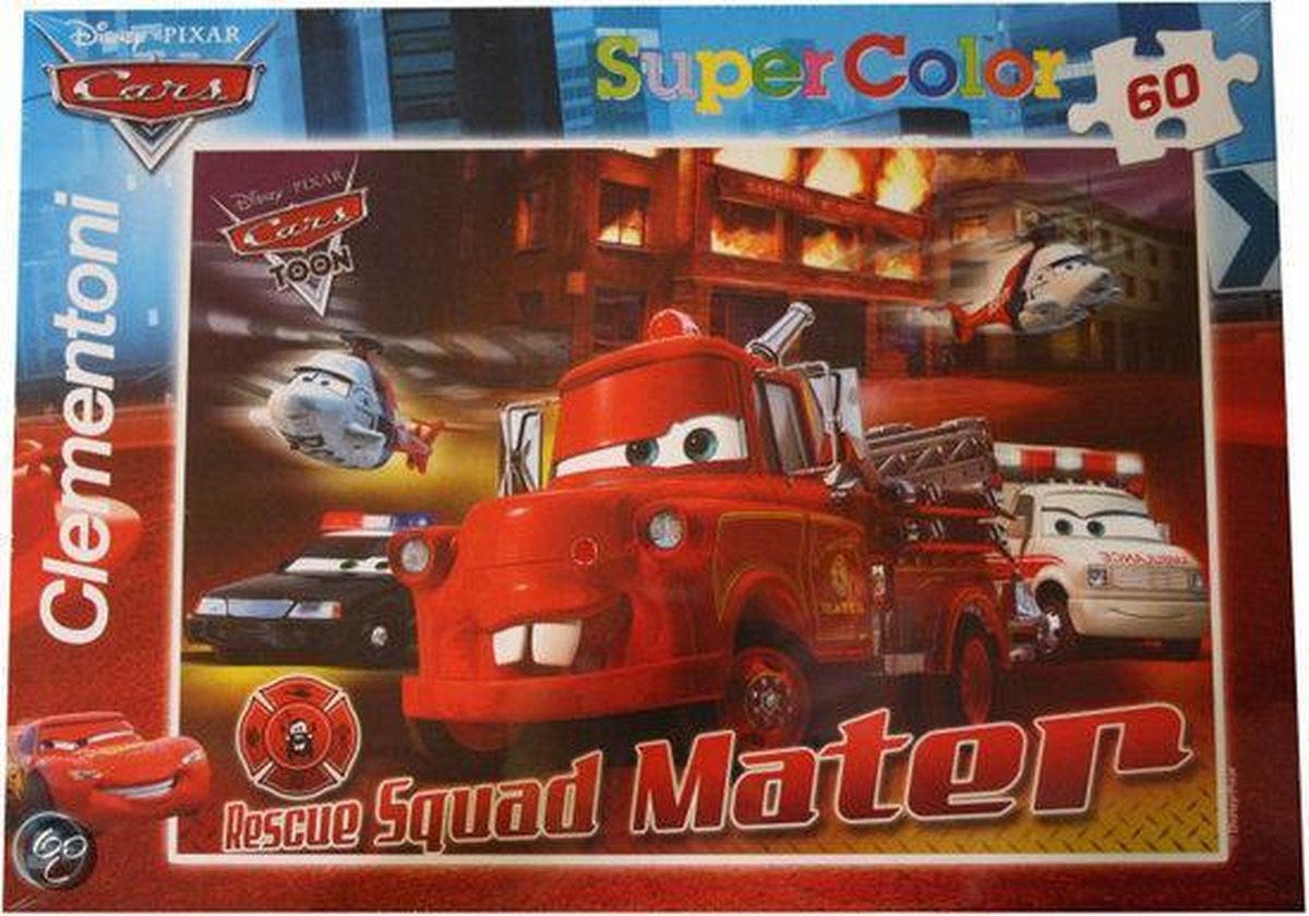 Disney Cars puzzel rescue squad mater 60 stukjes
