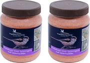 2x Potten vogelpindakaas met bosvruchten 330 gram - Winter vogelvoer/dierenvoer