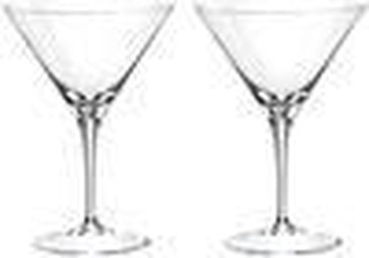 SET 2 cocktailglazen 35 GLAS CL COLLECTION BARBENODIGDHEDEN