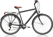 EXCEL CENTRAL PARK 28 INCH H58 > 18 SPEED BLACK