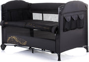 Campingbedje chipolino merida zwart carbon