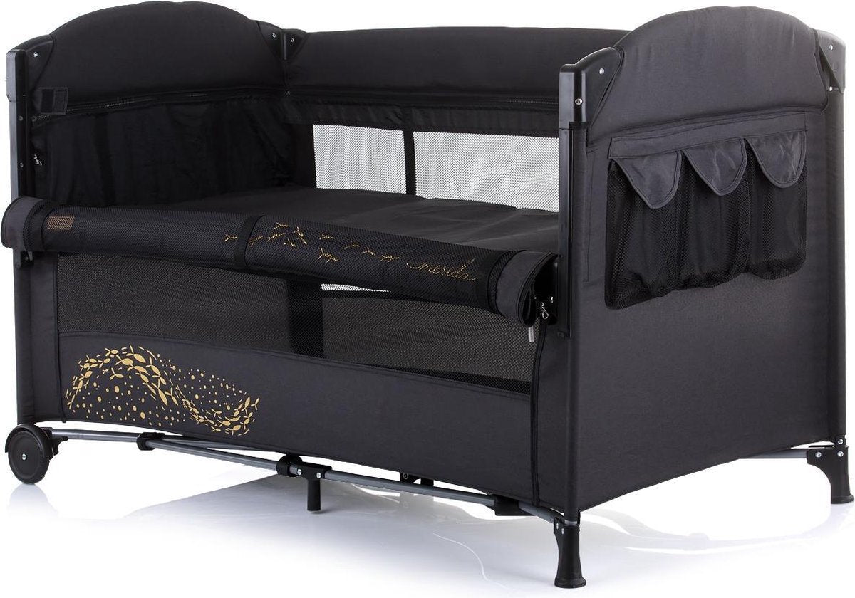 Campingbedje chipolino merida zwart carbon