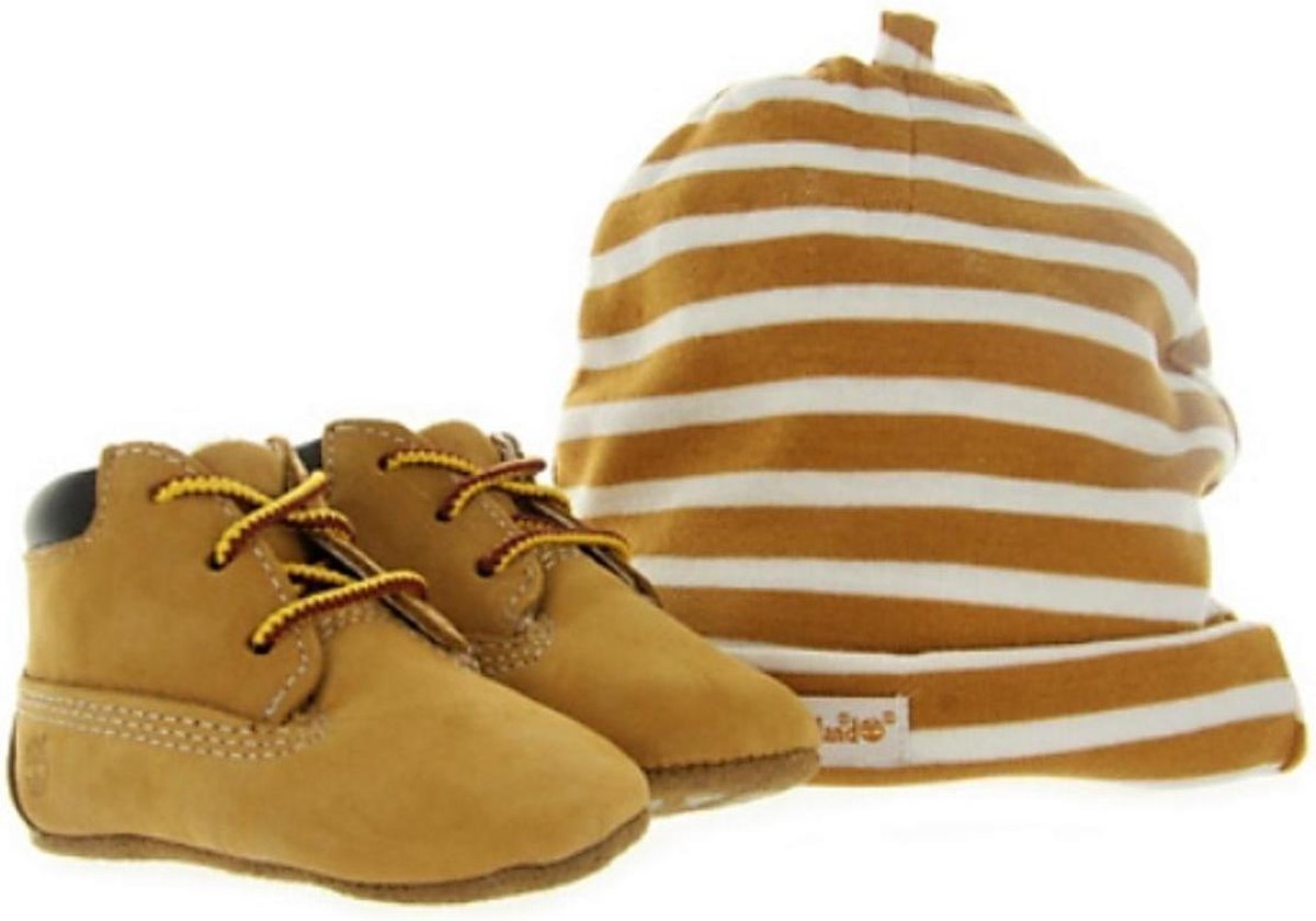 Timberland Kids Crib Boots W/Hat - Wheat - Maat 18