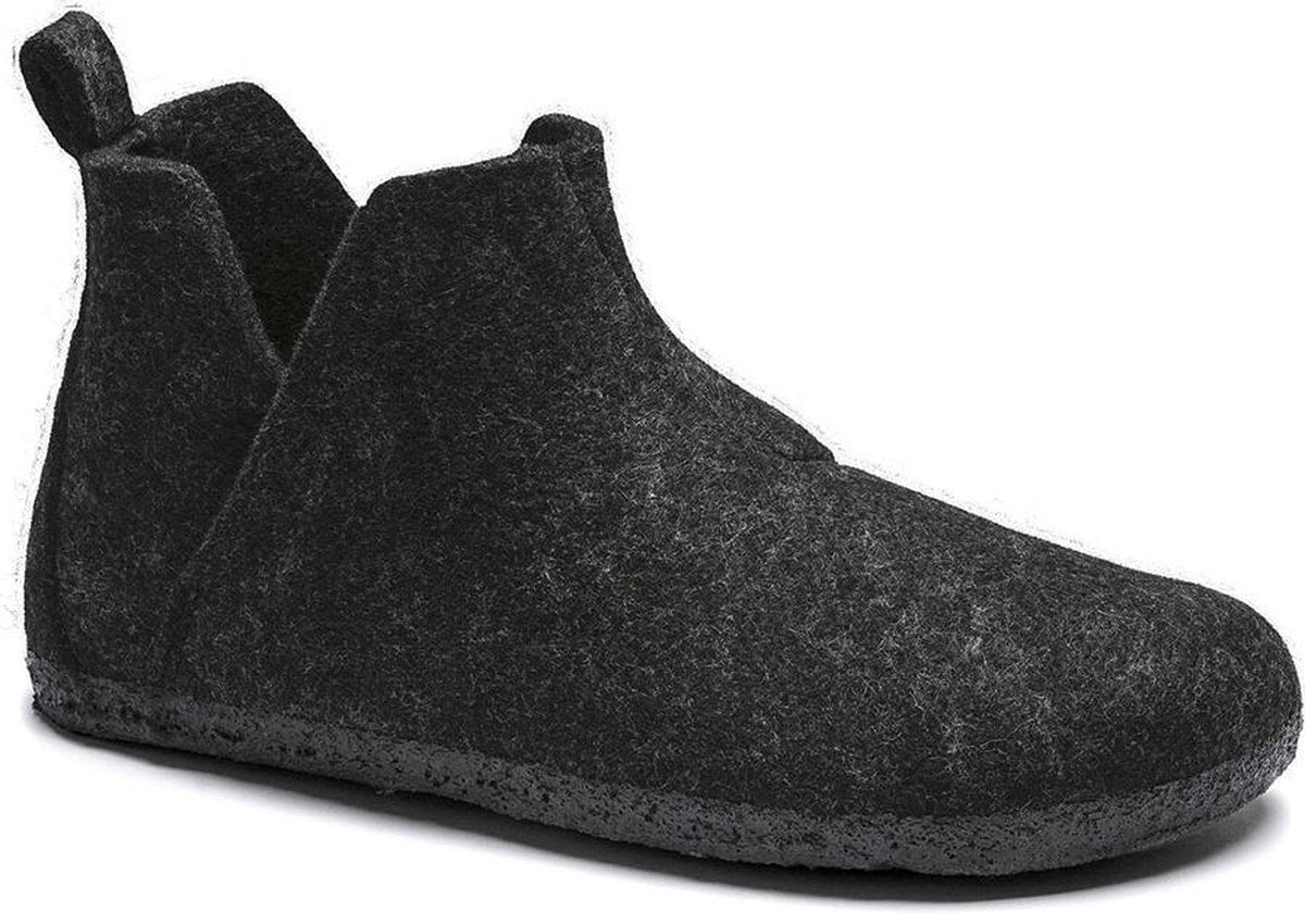 Birkenstock - Andermatt Anthracite narrow Filz Soft Cozy Home - Antraciet - Vrouwen - Maat 41