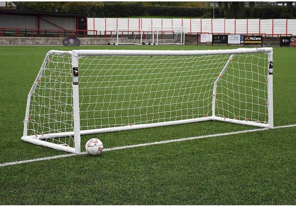 Precision Voetbaldoel Match 193 X 27 X 24 Cm Wit
