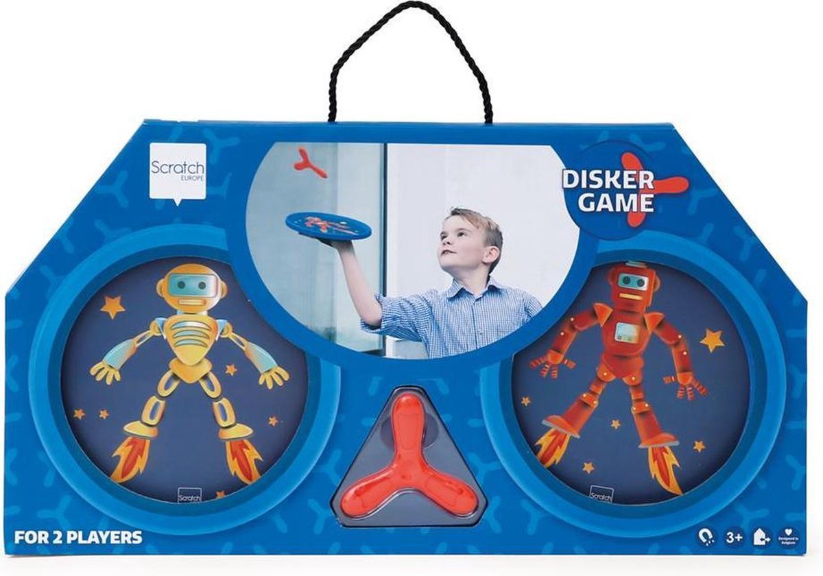 Scratch Magnetisch Duo-disker handspel - Robot