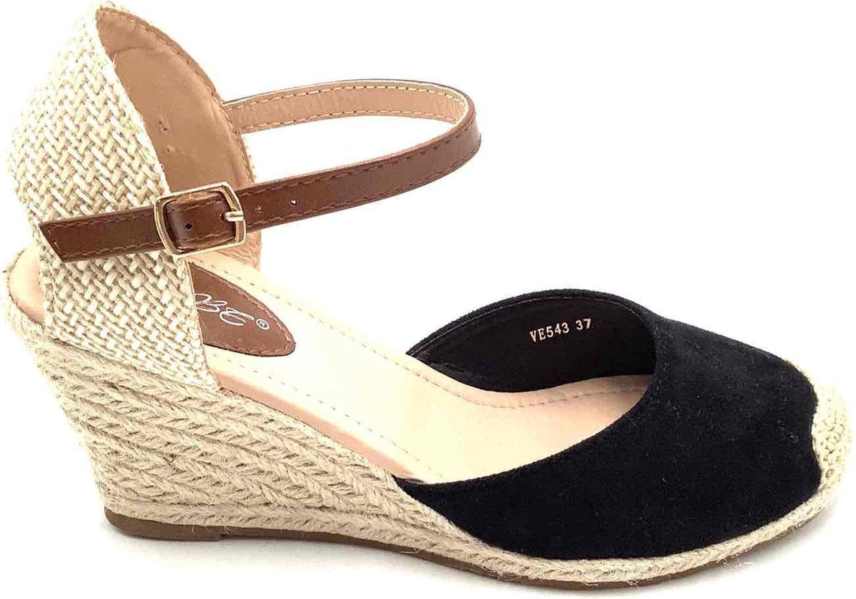 hoge hak sandalen - zwart