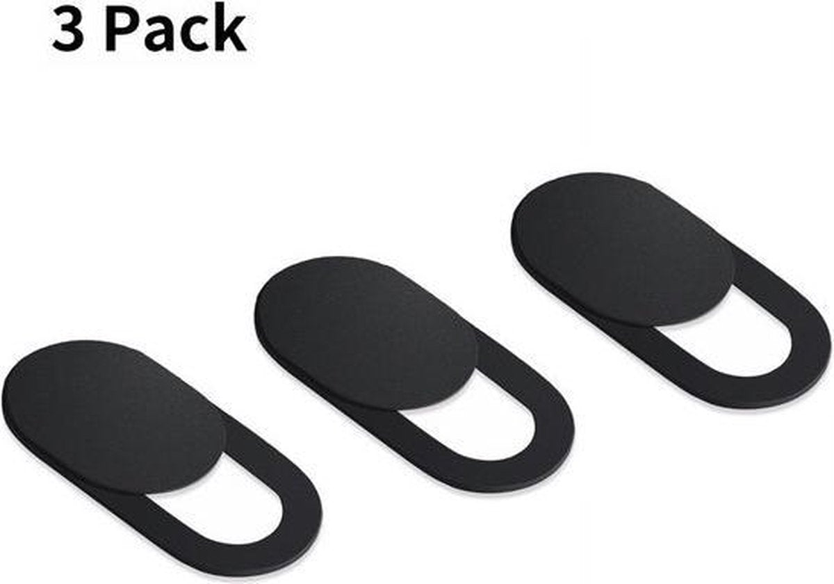 GadgetBay Webcam Covers 3 stuks Privacy Schuifje - Laptop Telefoon Tablet