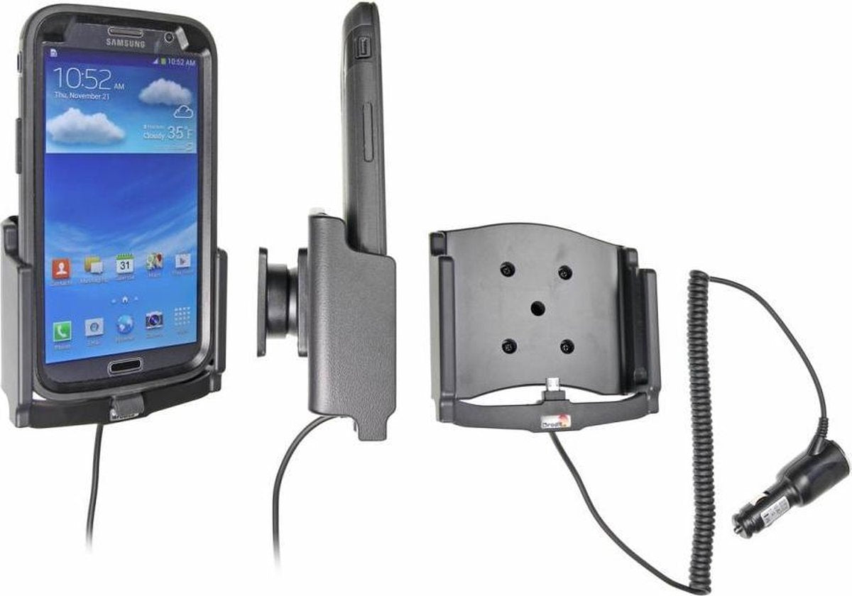 Brodit 512572 houder Mobiele telefoon/Smartphone Zwart Actieve houder