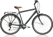 EXCEL CENTRAL PARK GENTS 28 INCH H53 18 SPEED BLACK
