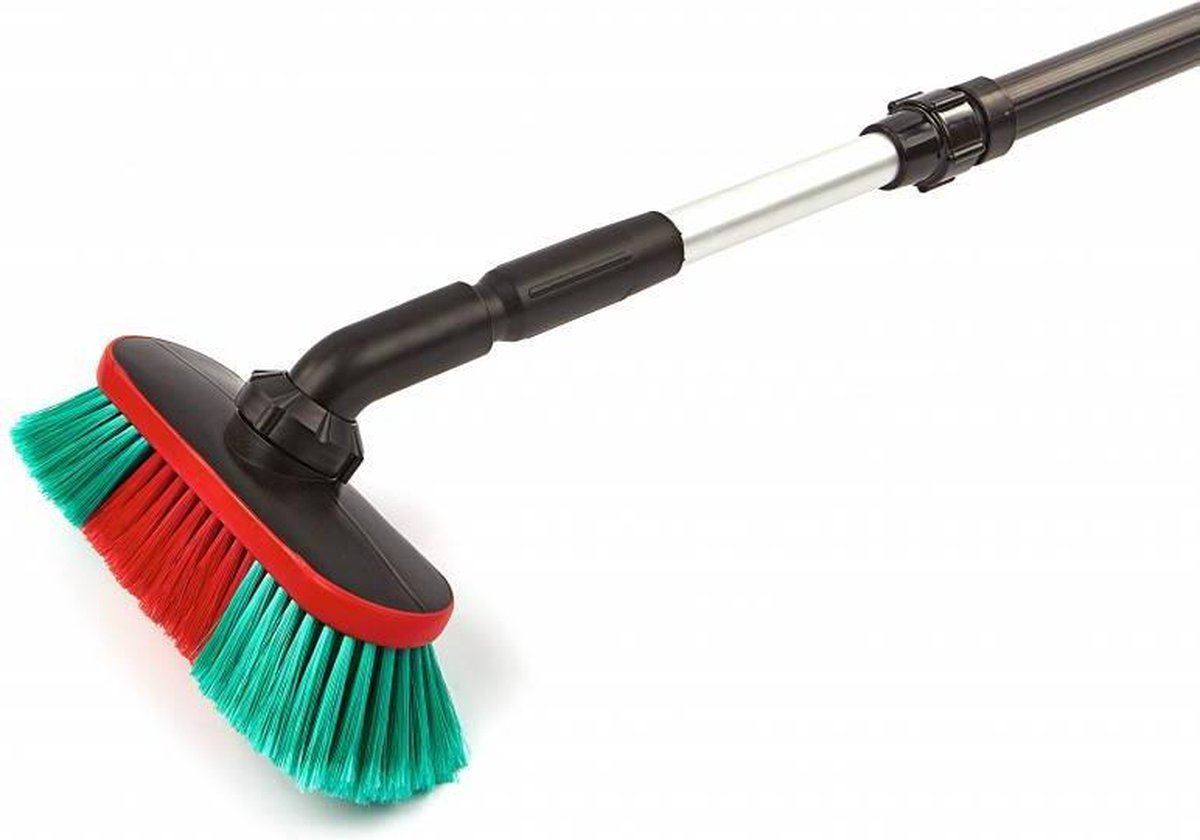 Vikan telescoopsteel met wasborstel (Gardena aansluiting)