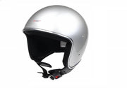Redbike RB-660 retro jethelm zilver | Maat XXL