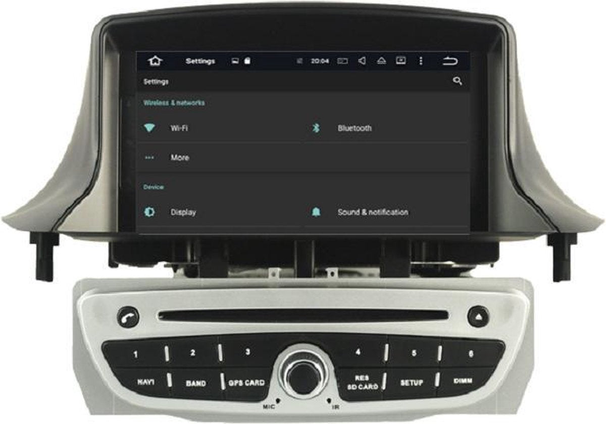 Renault Megane 3 Android 10 Navigatie carkit DVD USB WIFI SD