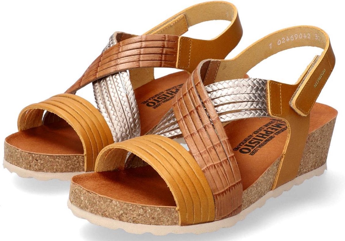 Mephisto RENZA - dames sandaal - Woestijnbruin - maat 41