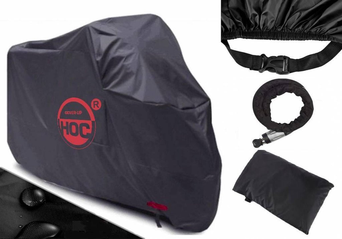Kawasaki Z900 COVER UP HOC Motorhoes stofvrij / ademend / waterdicht Red Label