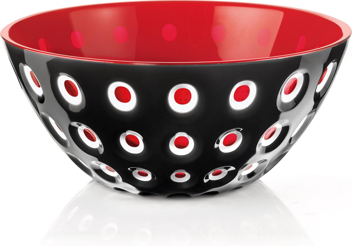 Guzzini Le Murrine Schaal zwart/wit/transparant - �0mm
