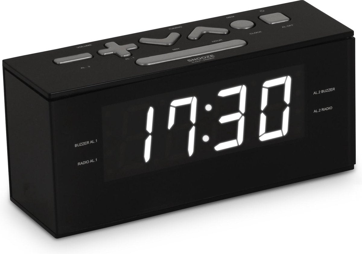 Bigben RR60NG - Wekkerradio - Zwart