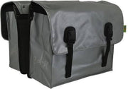 Beck Classic Silver - Dubbele Fietstas - 45 l - Zilver