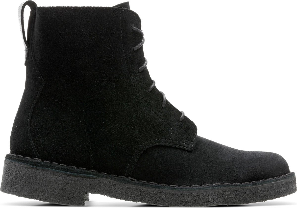 Clarks - Dames schoenen - Desert Mali. - D - black suede - maat 39.5