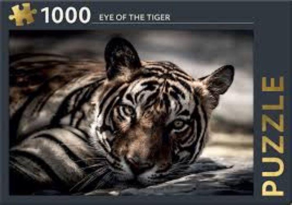 Puzzel - Eye of the Tiger - Rebo - 1000 stukjes
