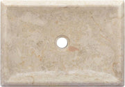 vidaXL Gootsteen 50x35x10 cm marmer crèmekleurig  VDXL_149162