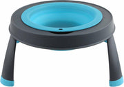 Popware Single Elevated Feeder - Small - Blauw