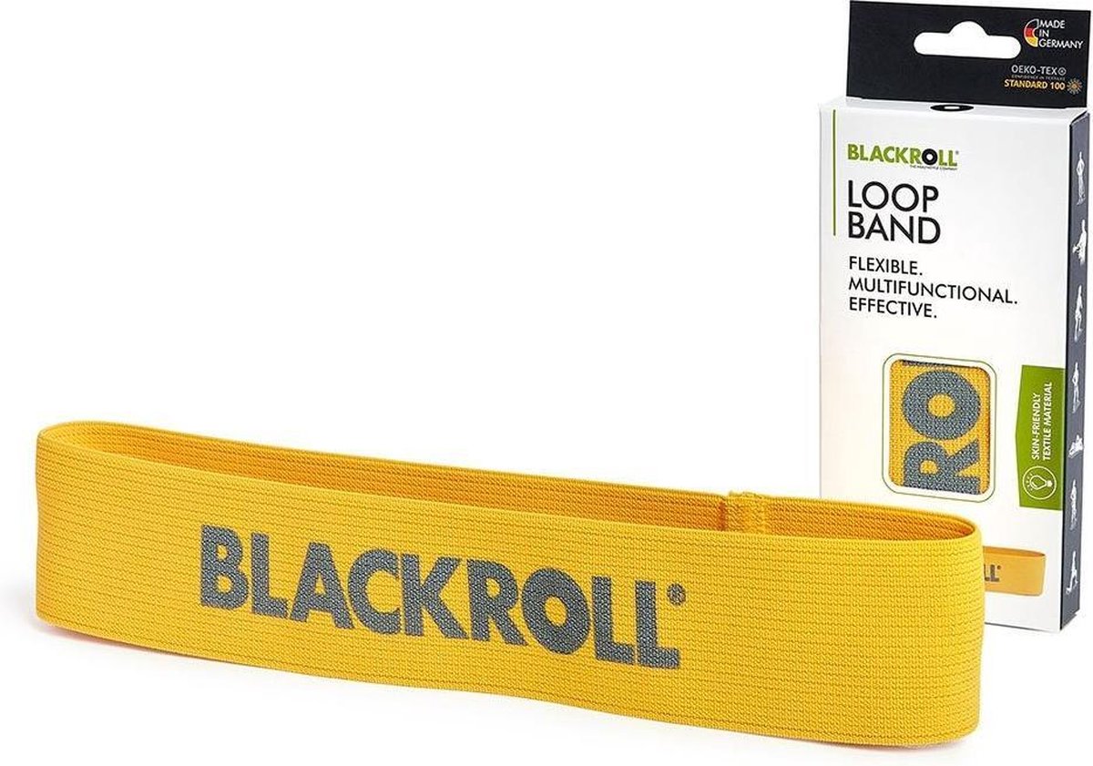 Blackroll -® Loop Band - Geel - Extra Licht