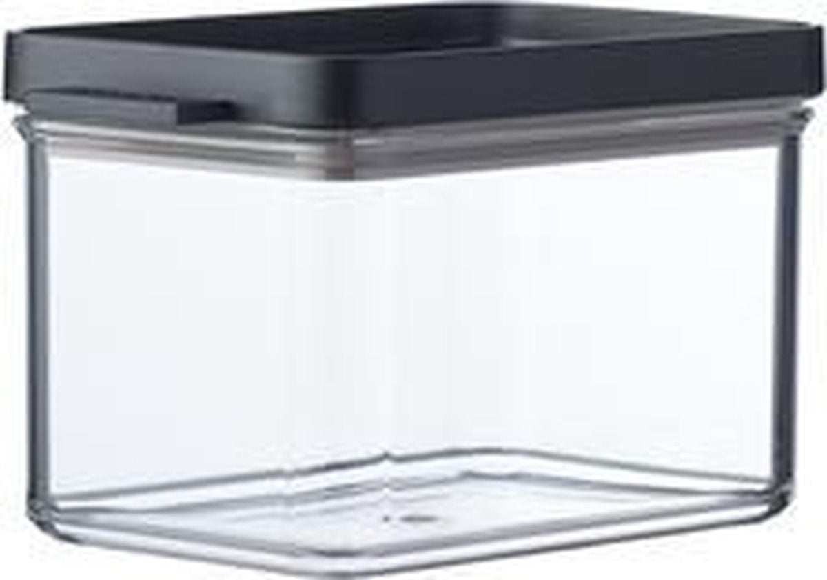 Mepal Omnia Bewaardoos - Opbergbox - Opbergdoos - Kaasdoos 700ml Zwart