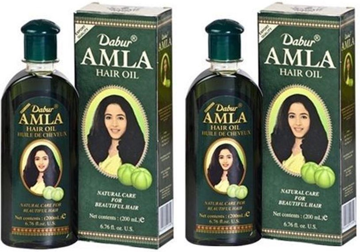 2 stuks DABUR AMLA OIL 100 ML