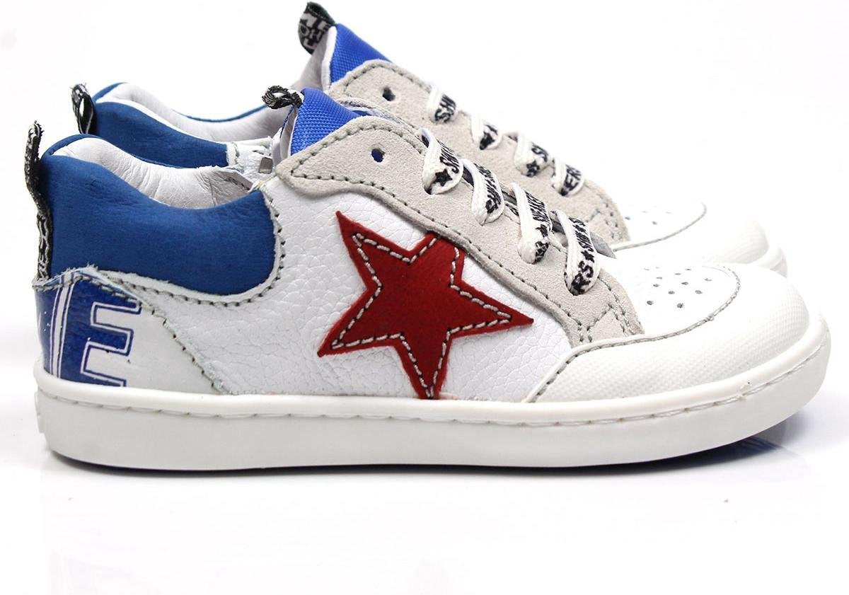 Shoesme UR20S018 jongens schoenen wit / combi