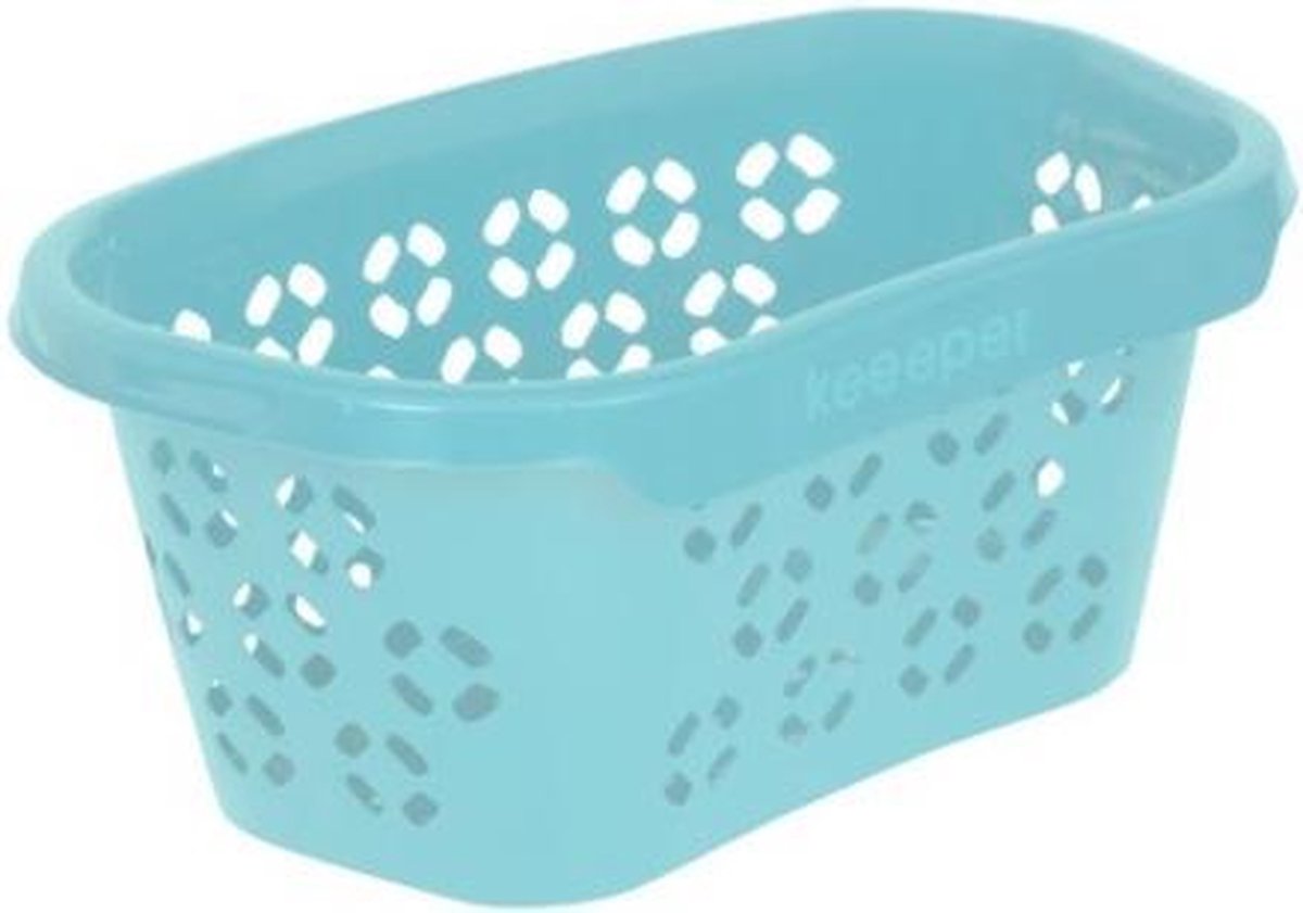 WASMAND ANTON OPEN 57X38X26 -30 L  AQUA BLUE KEEEPER 10093