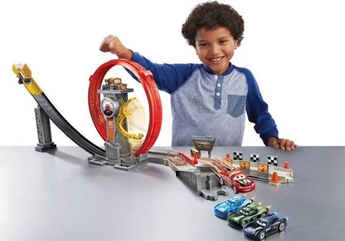 Cars XRS Raketrace Superlooping Speelset