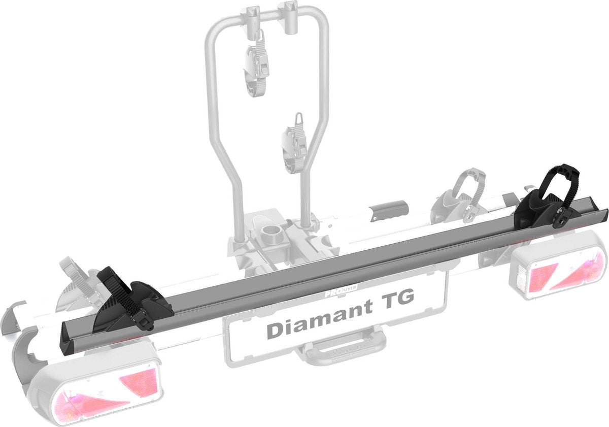Pro-User Diamant TG Adapter 3e Fiets met Bandframehouder - Zilver
