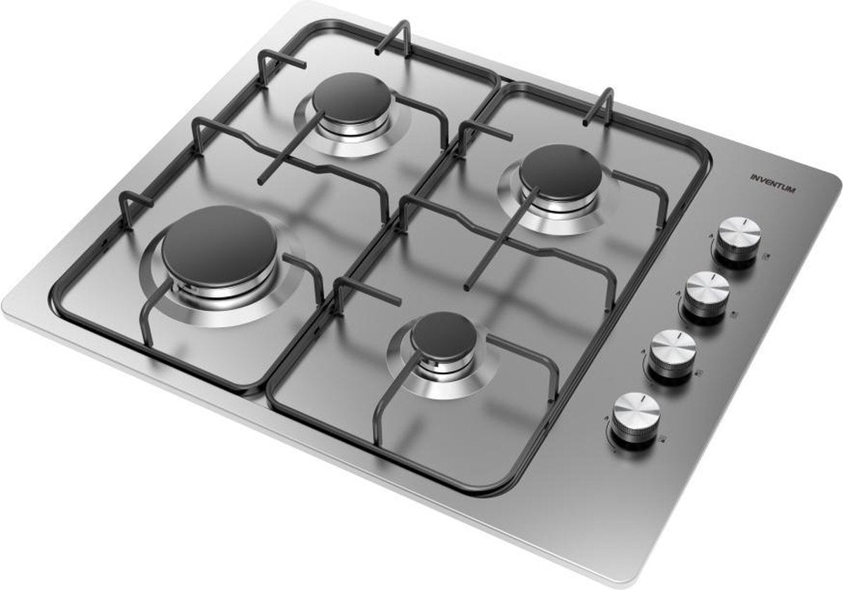 Inventum IKG6011RVS - Inbouw gaskookplaat
