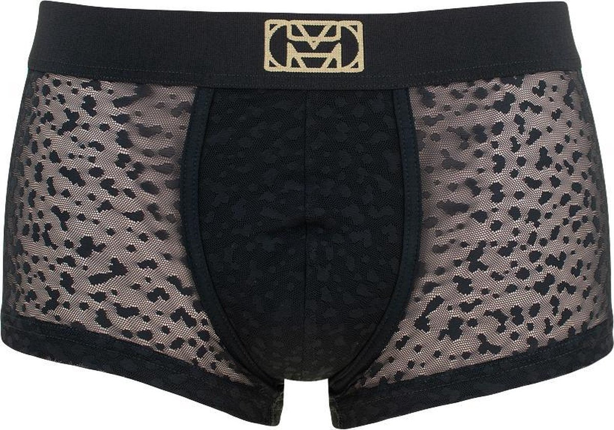 HOM trunk microfiber apollon mesh zwart - S