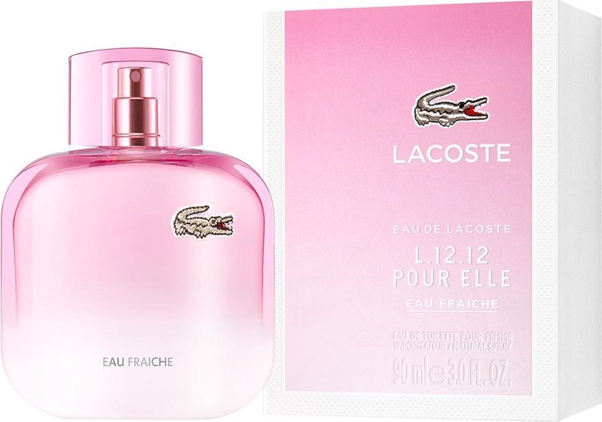 MULTI BUNDEL 2 stuks L.12.12 POUR ELLE EAU FRAICHE eau de toilette spray 90 ml