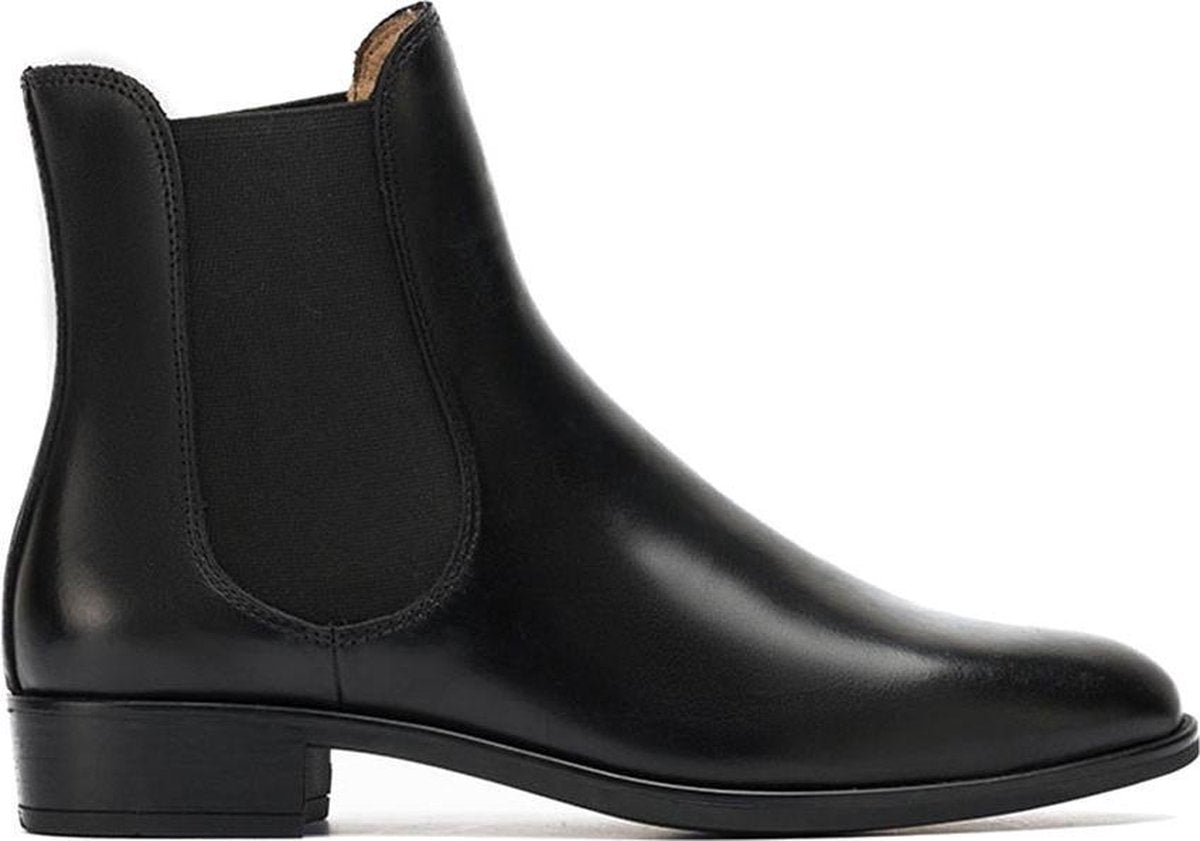 Unisa Boyer chelsea boots zwart leer