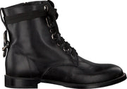 Roberto d'Angelo 8418 Veterboots - Laarzen Met Veters - Dames - Zwart - Maat 39+