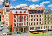 Faller - 2 Renovated town houses with shops - FA232389 - modelbouwsets