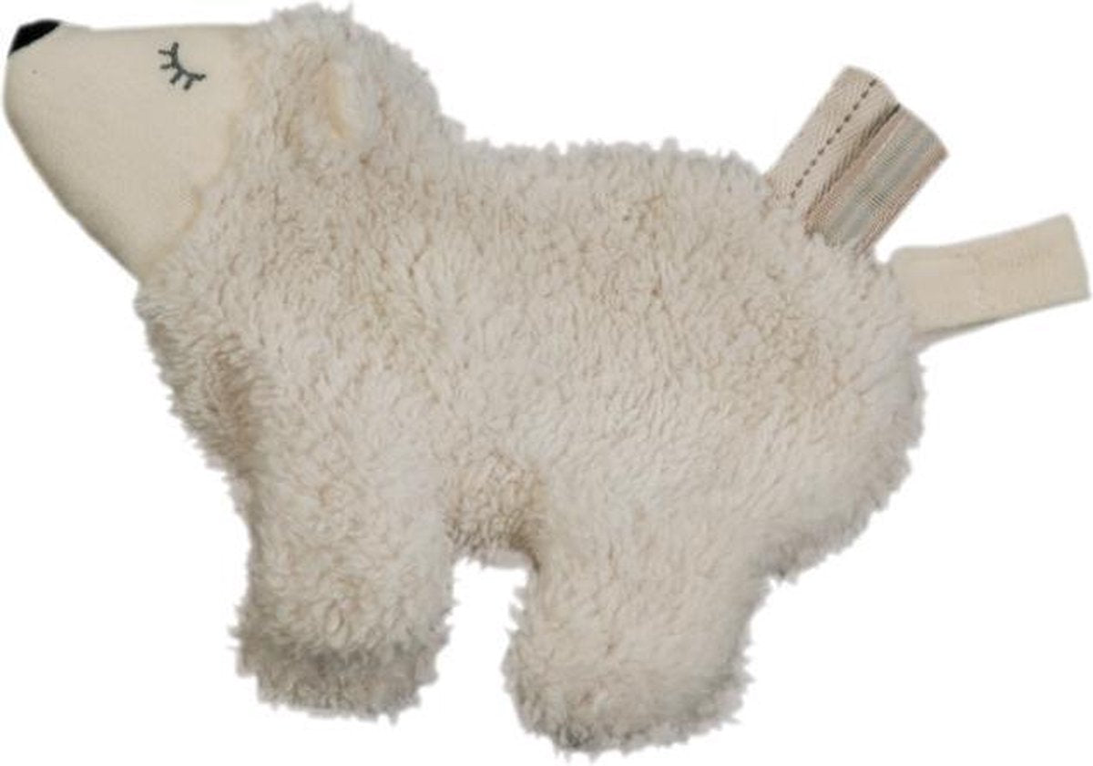 Pericles Knuffeldoekje Umi Ijsbeer 30 X 20 Cm Wit