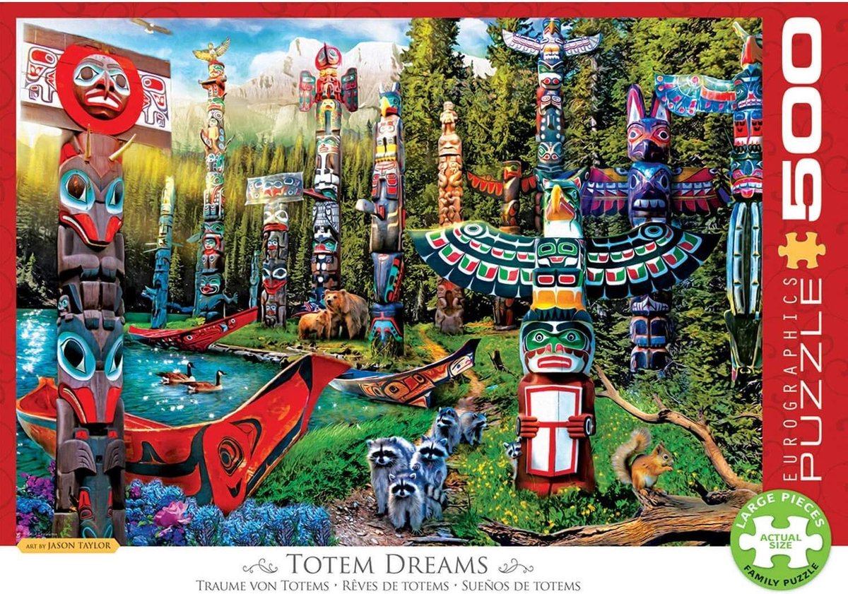 Eurographics puzzel Canadian Dream - 500 stukjes