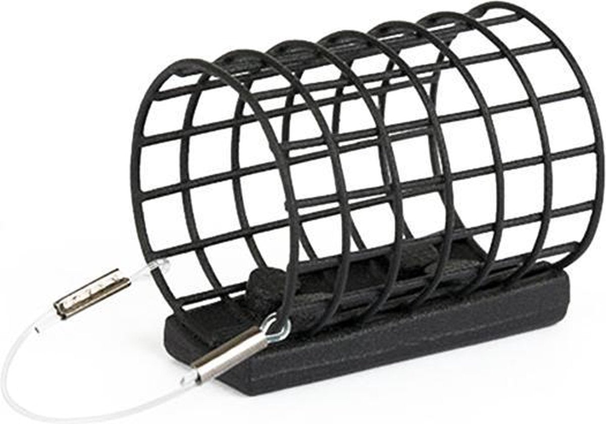 Matrix Standard Cage Feeder - Small - 30g - Voerkorf - Mat Zwart