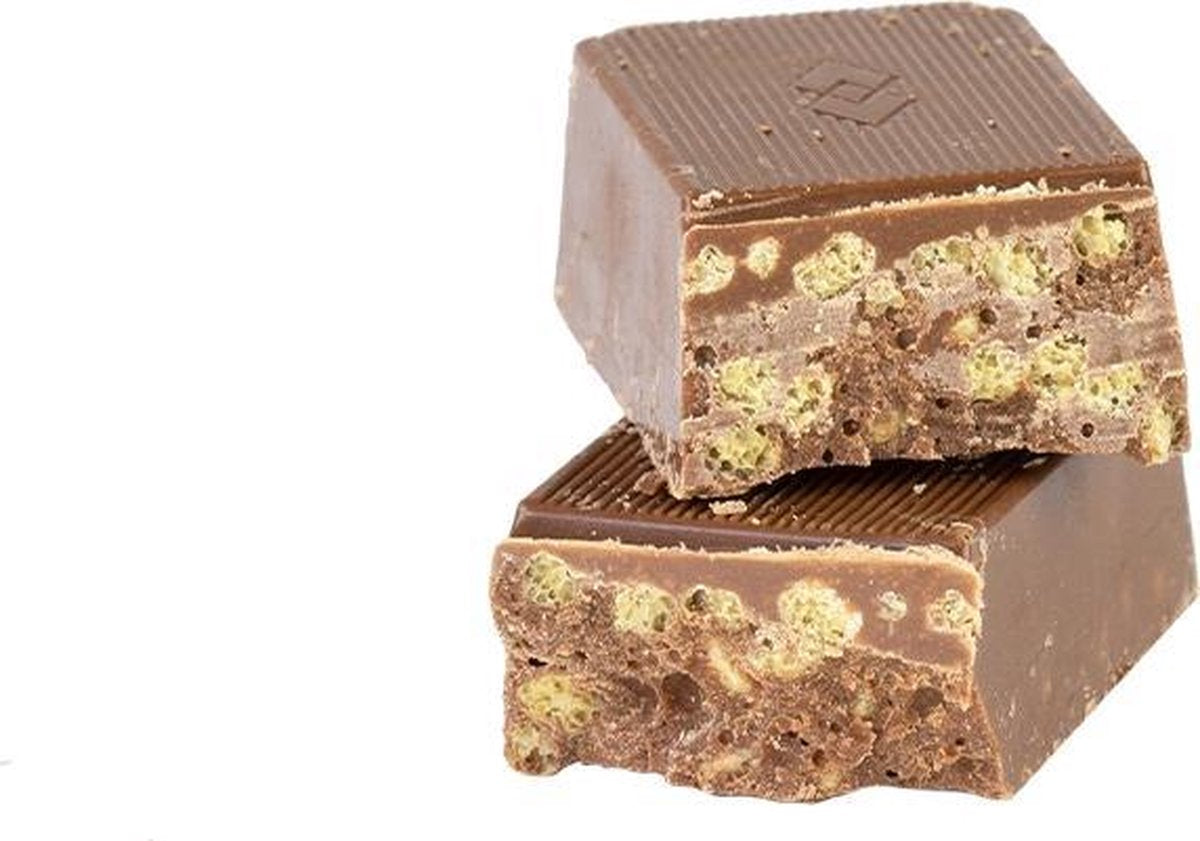 Protiplan | Reep Crispy Chocolade | 7 x 50 gram  | Eiwitrepen | Koolhydraatarme sportvoeding | Afslanken met proteïne repen