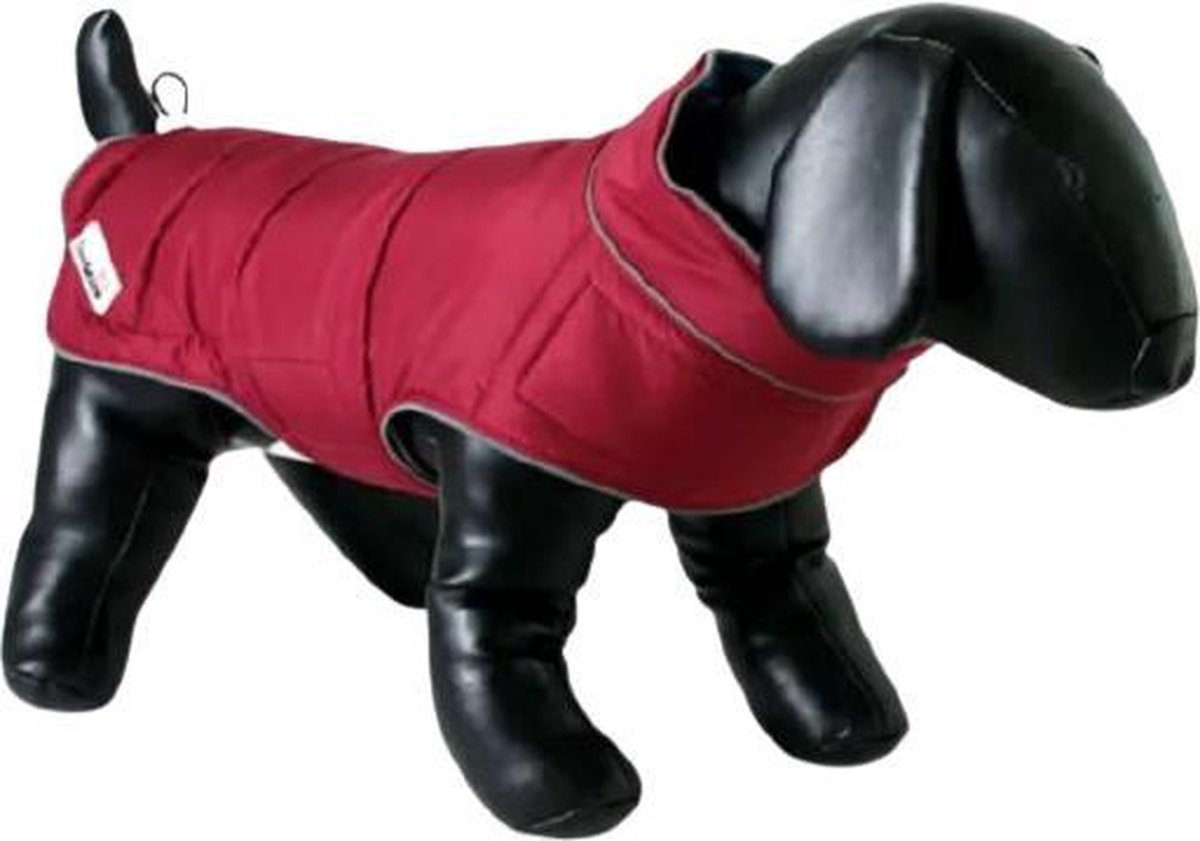 Doodlebone Hondenjas Combi-puffer 61 Cm Polyester Rood/blauw