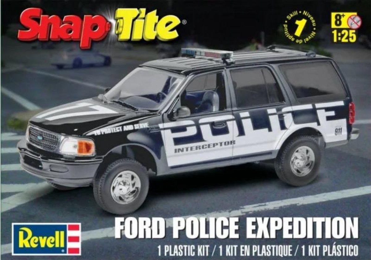 Revell Ford Expedition Police SSV (modelbouw