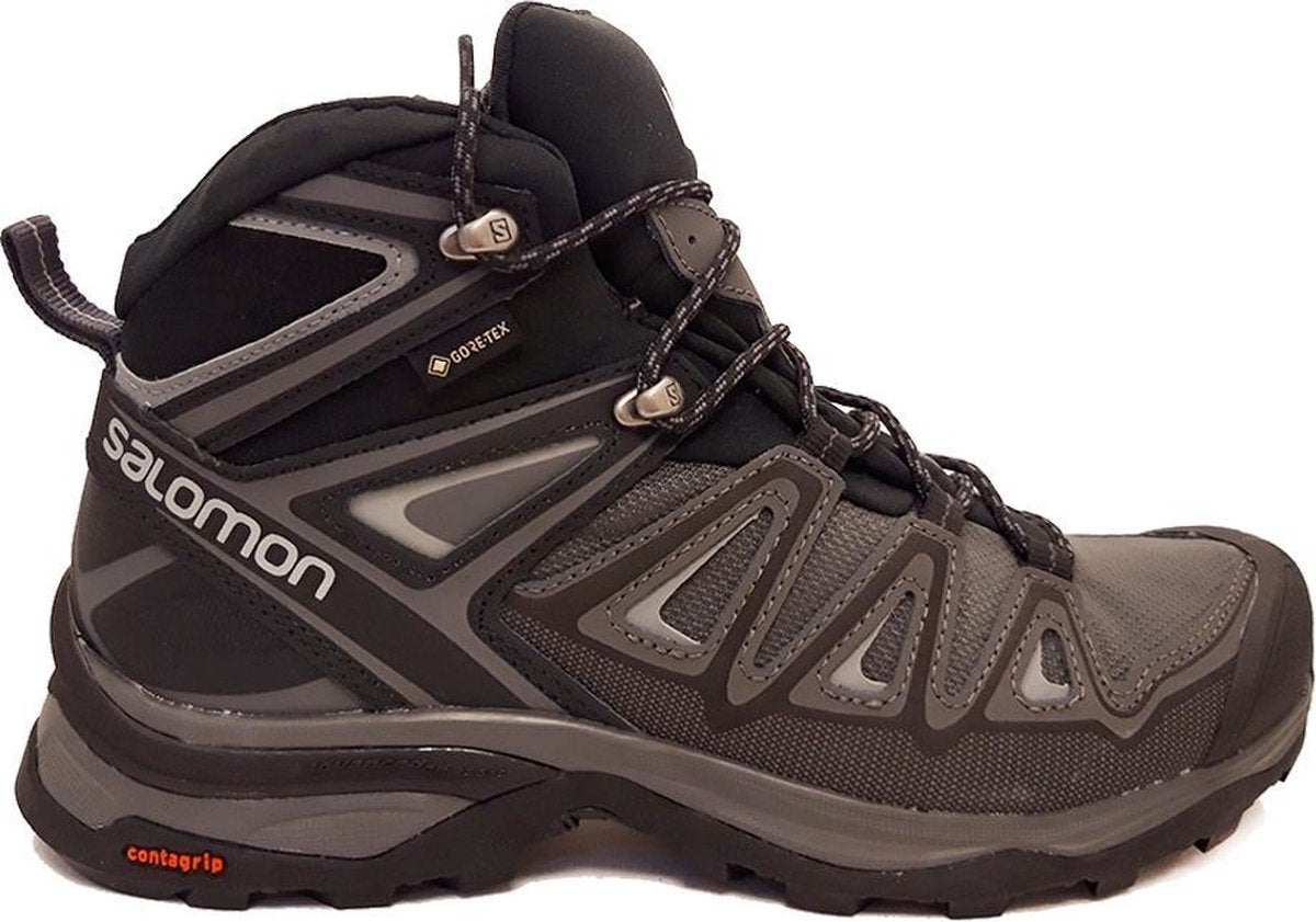 Salomon X Ultra 3 Mid Gtx Wandelschoenen Dames - Magnet Black / Monument - Maat 38