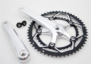 Hzb lasco crankset / kettingwiel race 8/9 speed 53-39 t - 2 mm bsa