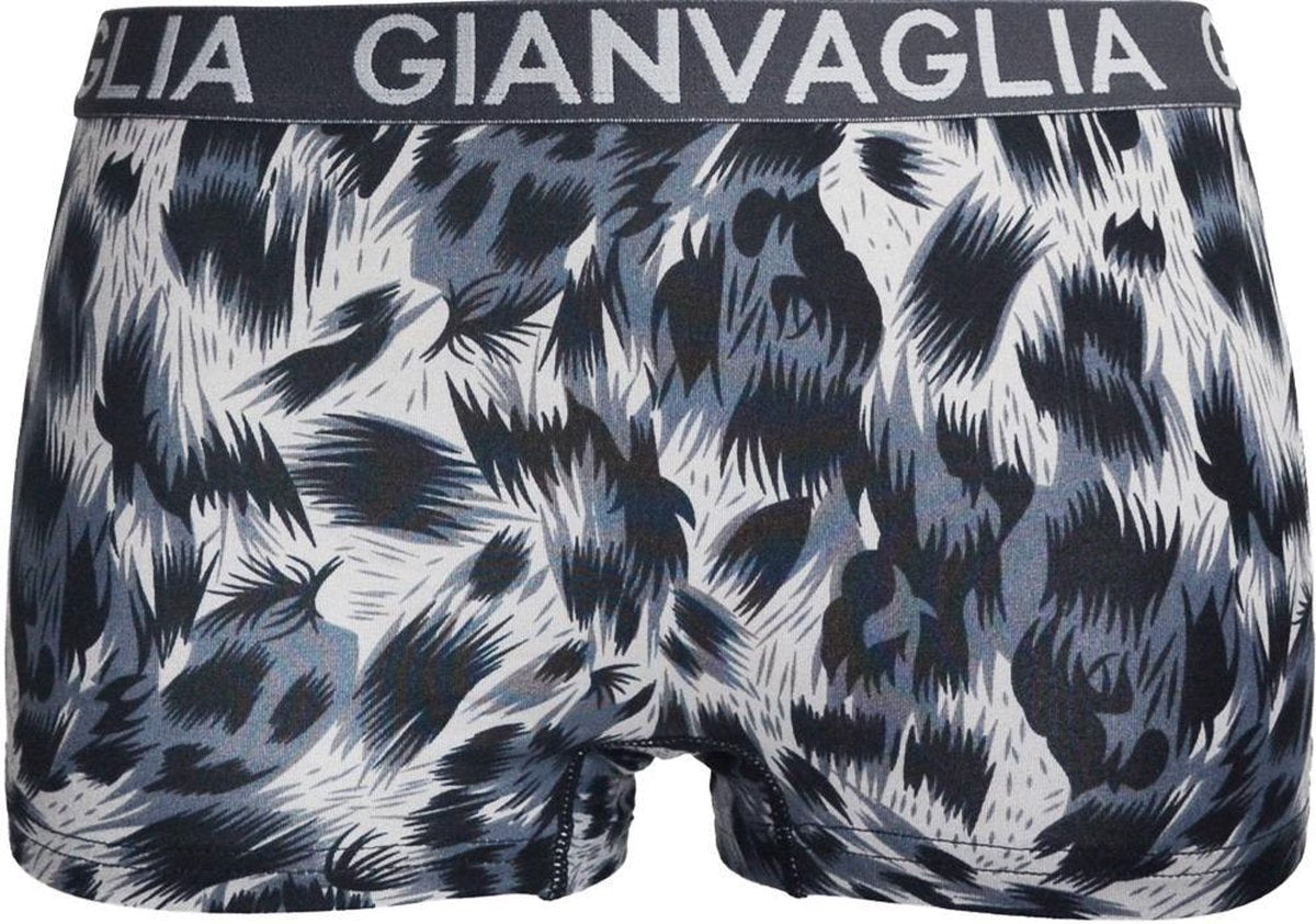 Dames boxershorts 3 pack Gianvaglia panter zwart S